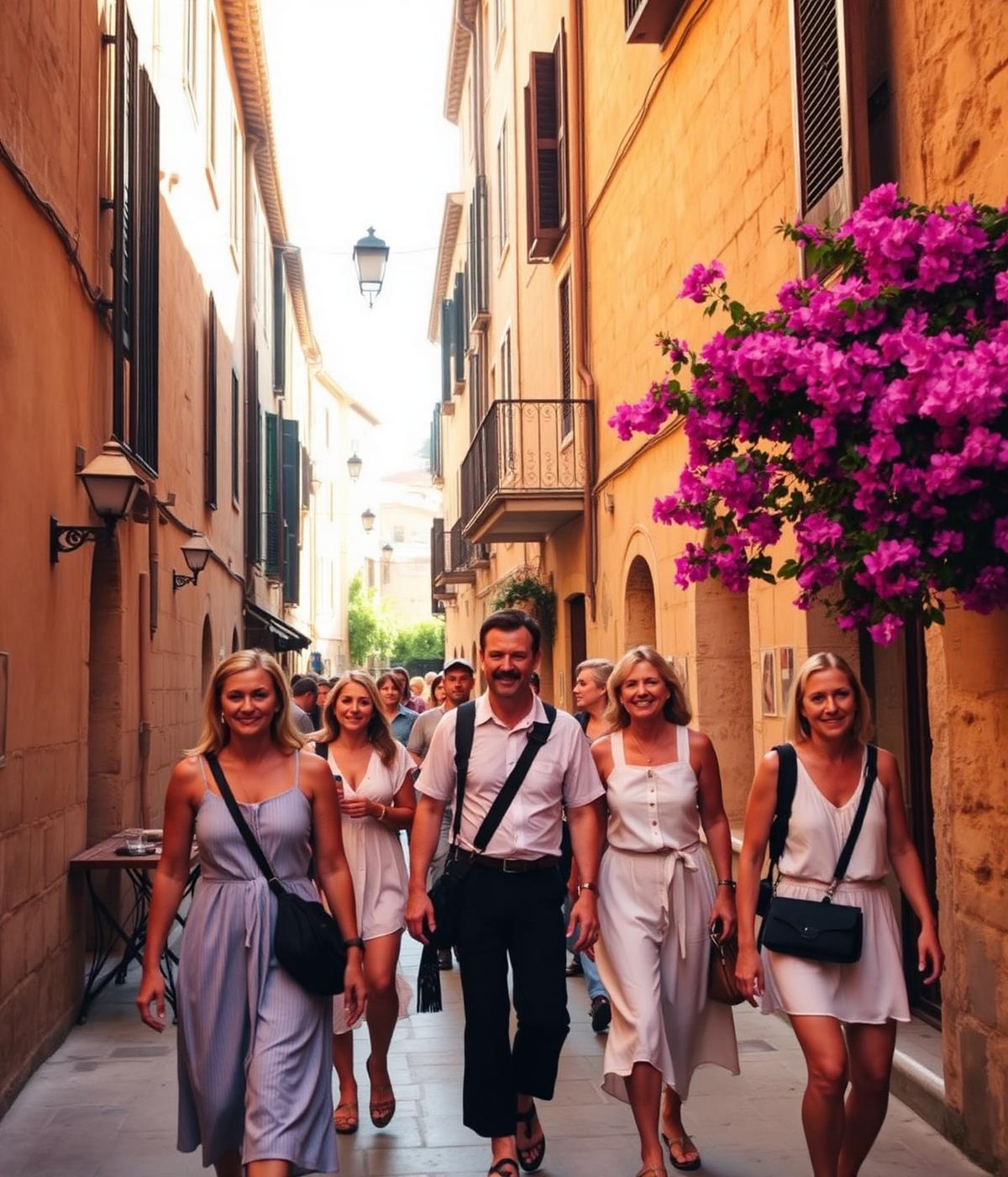 Guided walking tour in old town